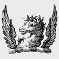 Radborne family crest, coat of arms