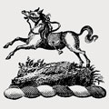 Hamborough family crest, coat of arms