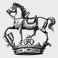 Trotter family crest, coat of arms