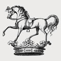 Trotter family crest, coat of arms