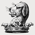 Evreux family crest, coat of arms