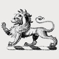 Yenn family crest, coat of arms