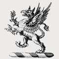 Aldrich family crest, coat of arms
