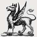 Mactiernan family crest, coat of arms