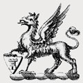 Baker family crest, coat of arms