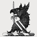 Tooke family crest, coat of arms