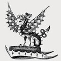 De Tabley family crest, coat of arms