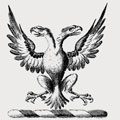 Drake family crest, coat of arms