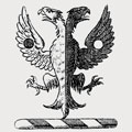 Brady family crest, coat of arms