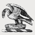 Du Mouline family crest, coat of arms