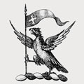 Henslow family crest, coat of arms