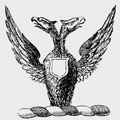 Garbet family crest, coat of arms