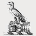Dormer family crest, coat of arms