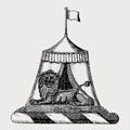 Dalglish-Bellasis family crest, coat of arms