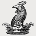 Bownes family crest, coat of arms