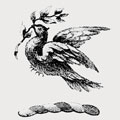 Heron family crest, coat of arms