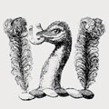 Delamotte family crest, coat of arms
