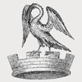 Wakering family crest, coat of arms