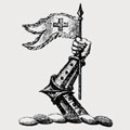 Delancey family crest, coat of arms