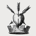 Arney family crest, coat of arms