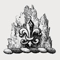 Cadiman family crest, coat of arms