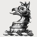 Knight family crest, coat of arms