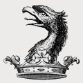 Bousfield family crest, coat of arms
