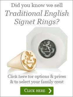 Traditional English Signet Rings