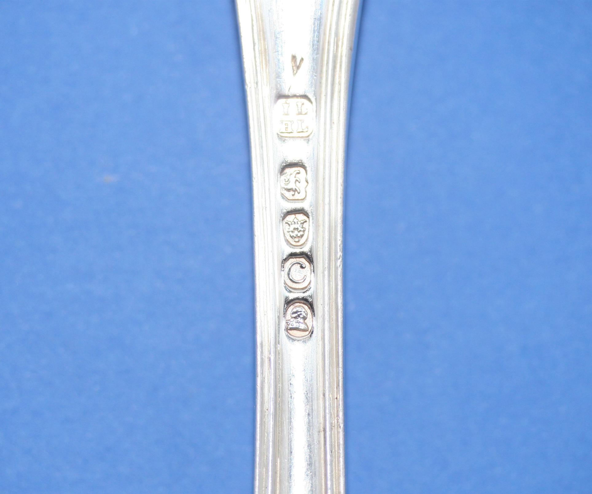 Regency Silver Pattern A Regency sterling silver king's pattern table fork : MyFamilySilver.com