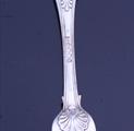 Six Victorian silver dessert forks