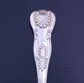 Six Victorian silver dessert forks