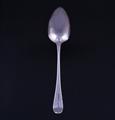A George III Old English pattern sterling silver table spoon