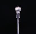 Six Victoria pattern sterling silver dessert spoons