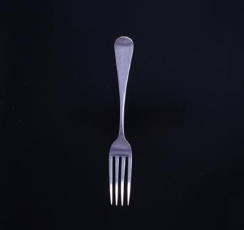 A Victorian Old English pattern sterling silver table fork