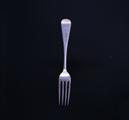 A Victorian Old English pattern sterling silver table fork
