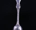 A George V Albert pattern sterling silver dessert spoon