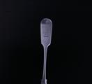 Six William IV fiddle pattern sterling silver dessert forks