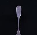 Six William IV fiddle pattern sterling silver dessert forks