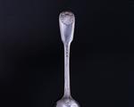 Three Victorian silver dessert spoons