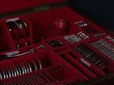 A Victorian 108 piece service of sterling silver flatware