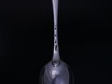 Five George III Old English pattern sterling silver table spoons