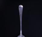 A George III Old English pattern sterling silver dessert spoon