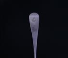 Pair of George III Old English pattern sterling silver table spoons
