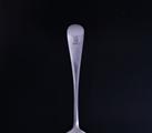 An Edwardian Old English pattern sterling silver dessert spoon
