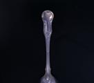 A George III King's Hourglass pattern sterling silver dessert spoon
