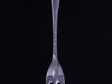 Twenty eight silver dessert forks