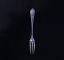 Twenty eight silver dessert forks