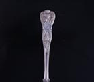 Six Victorian silver table forks