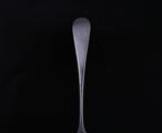 A set of eight Regency Old English pattern sterling silver dessert spoons
