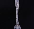 Two George IV silver table forks
